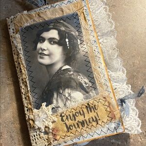 Vintage Style Handmade Journal